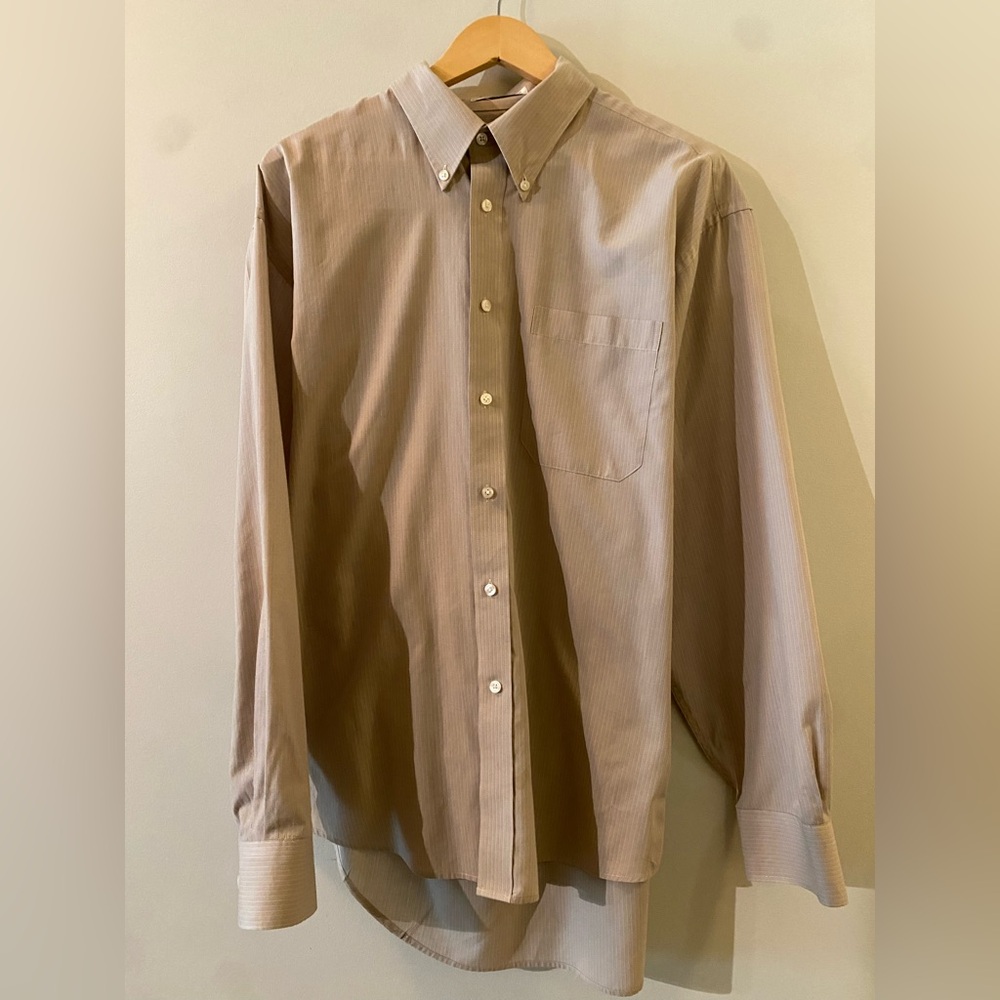 Givenchy Tan Dress Shirt for Men